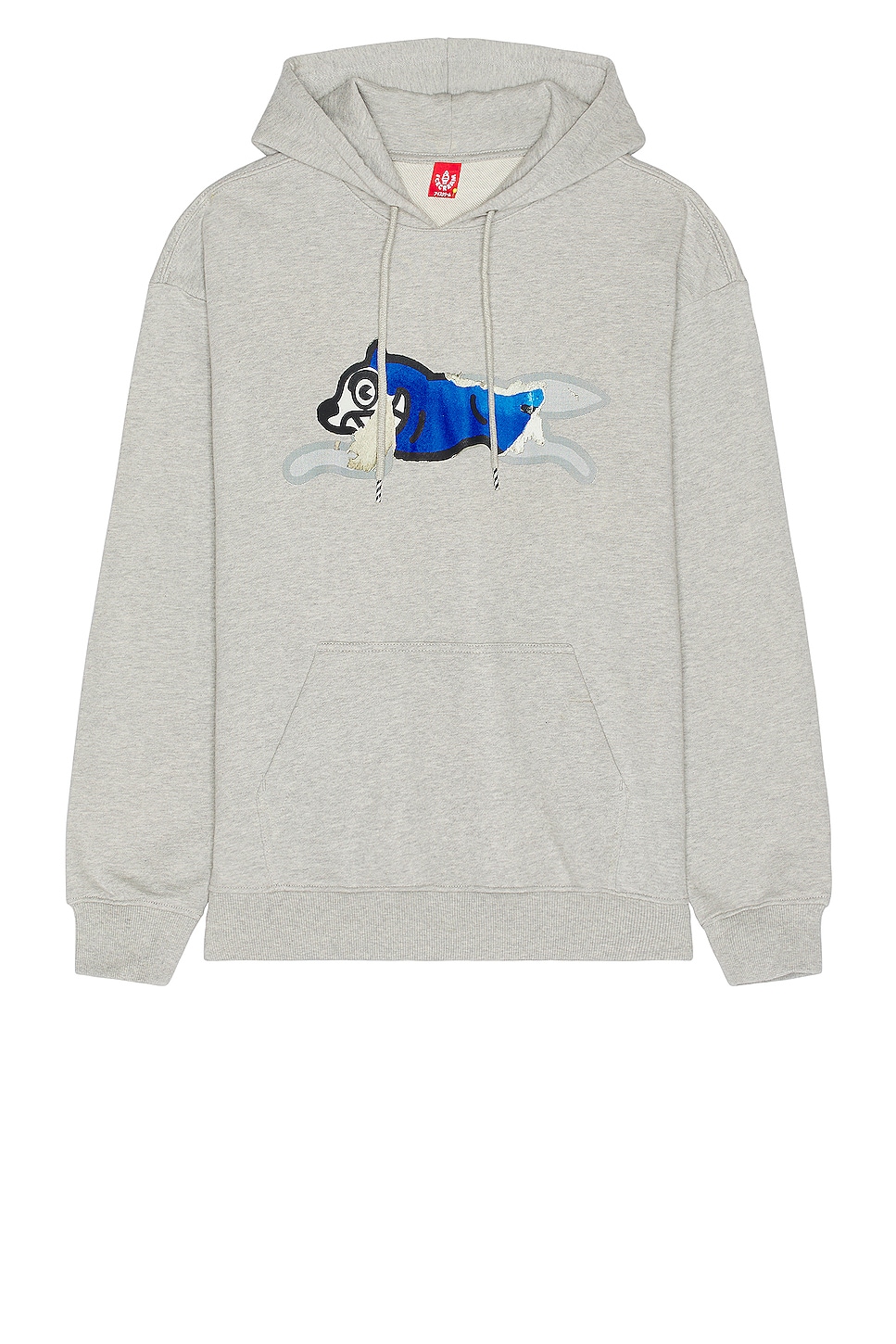 ICECREAM Sticker Hoodie in Heather Grey REVOLVE