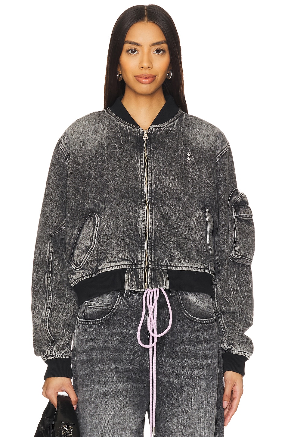 Icon Denim Ivy Denim Bomber