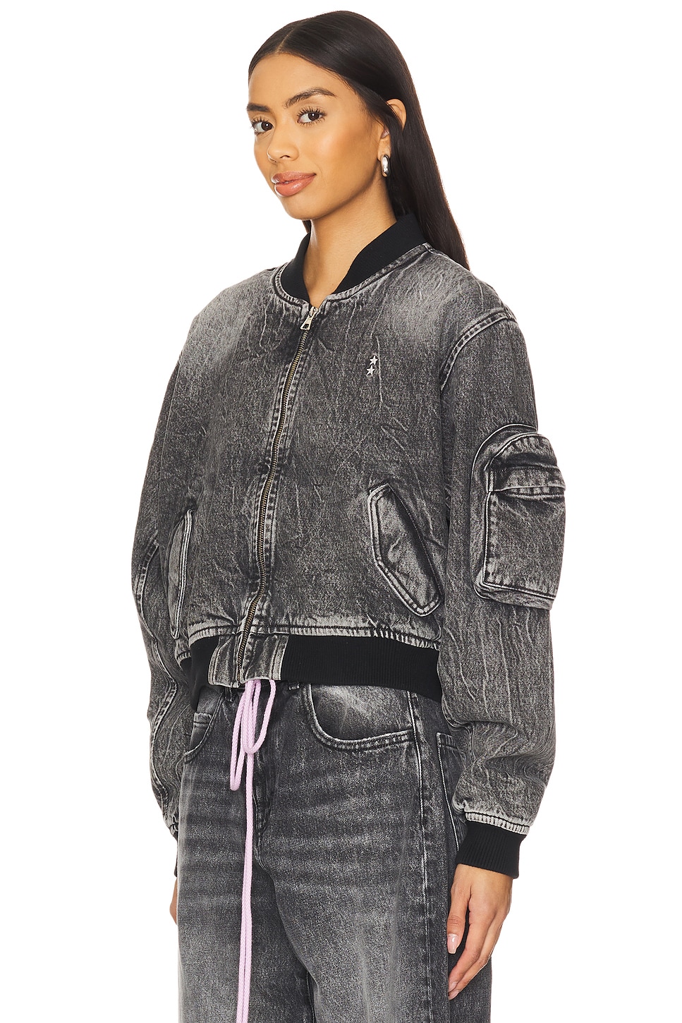 Icon Denim Ivy Denim Bomber