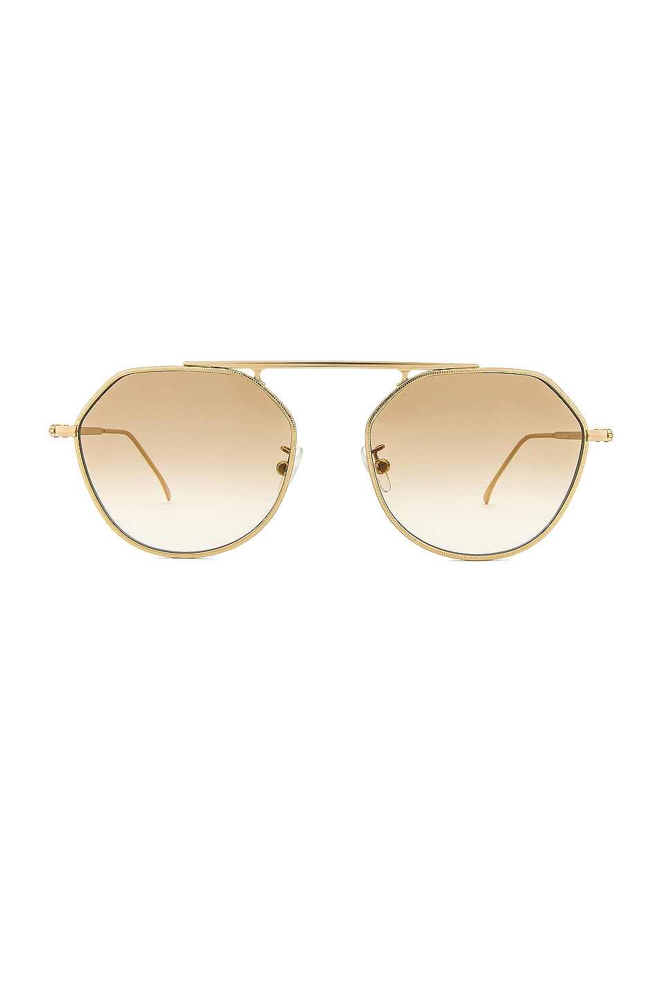 illesteva nicosia gold sunglasses