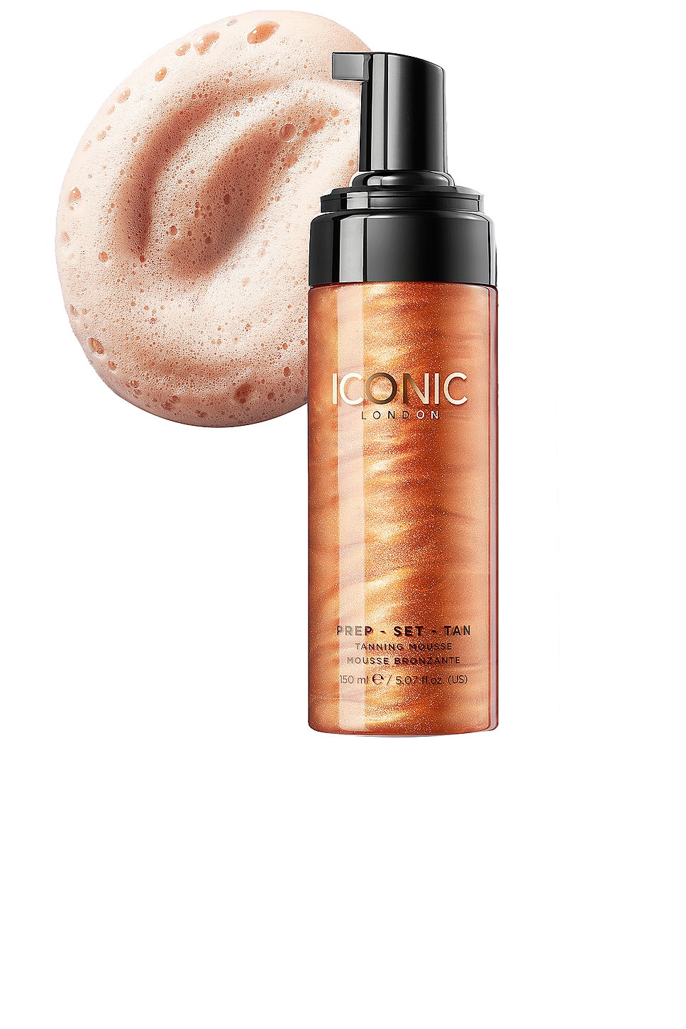 ICONIC LONDON — АВТОЗАГАР PREP SET TAN MOUSSE · Glow