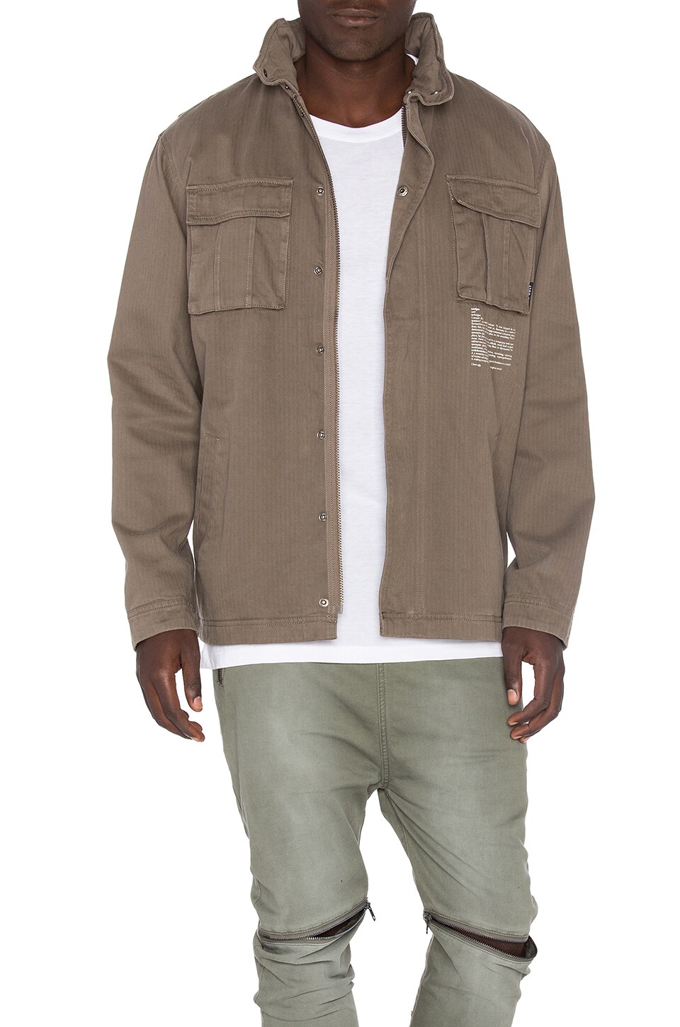 Green Fatigue Jacket Jacket To