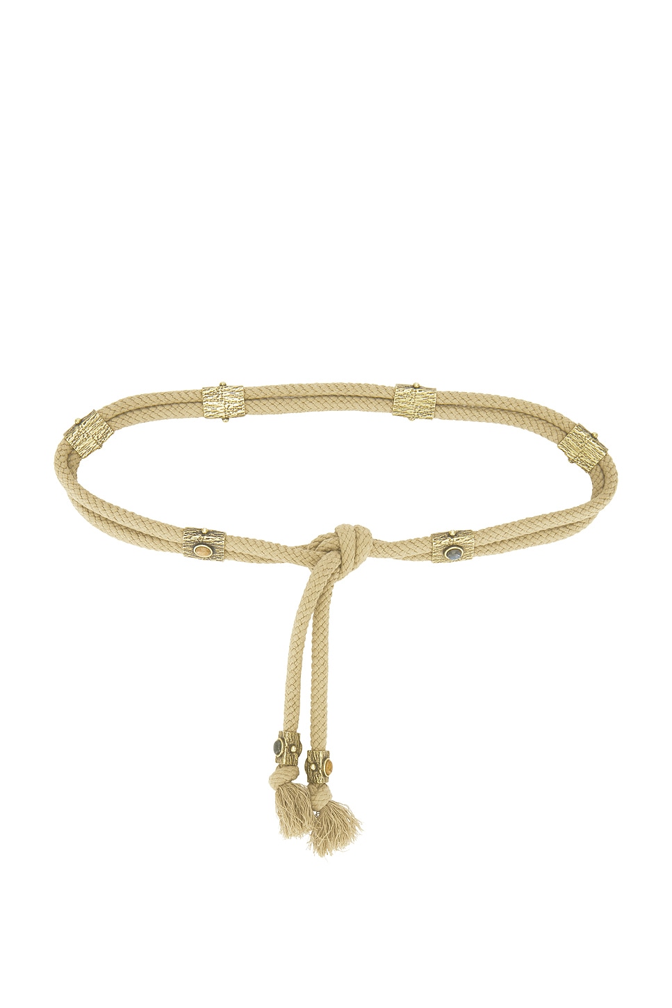Isabel Marant Aleea Belt in Khaki | REVOLVE display picture 3