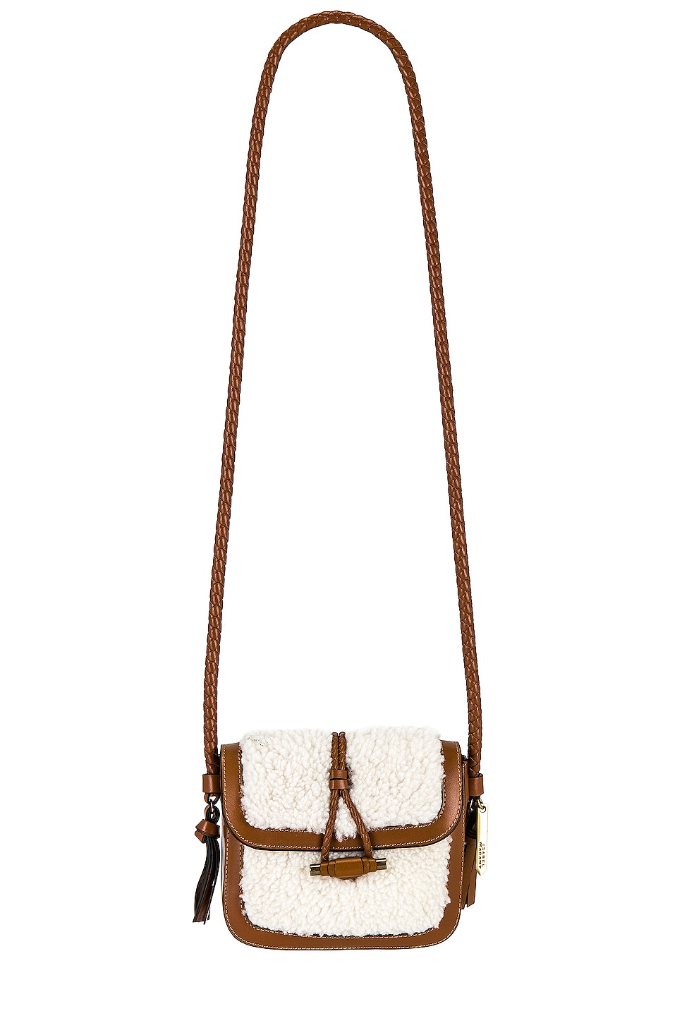 Isabel Marant Vigo Flap Leather Crossbody Bag
