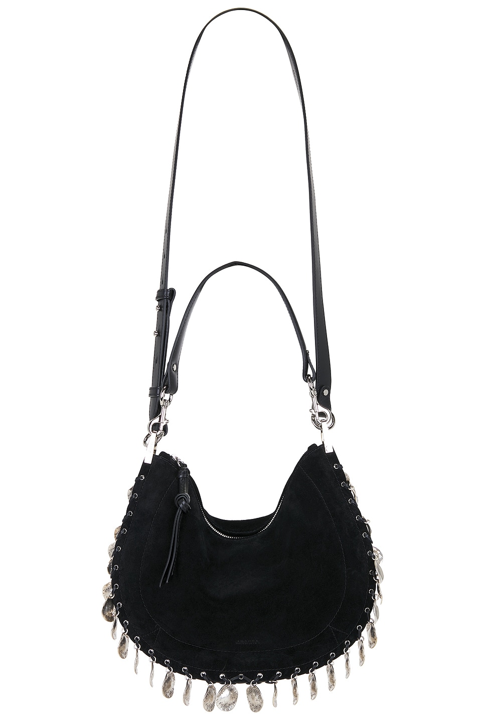 Isabel Marant OSKAN クロスボディバッグ - Black & Silver | REVOLVE