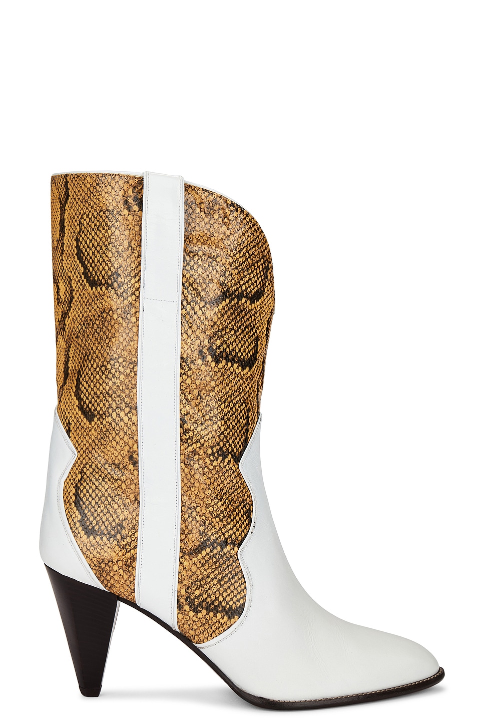 Isabel marant white cowboy boots online