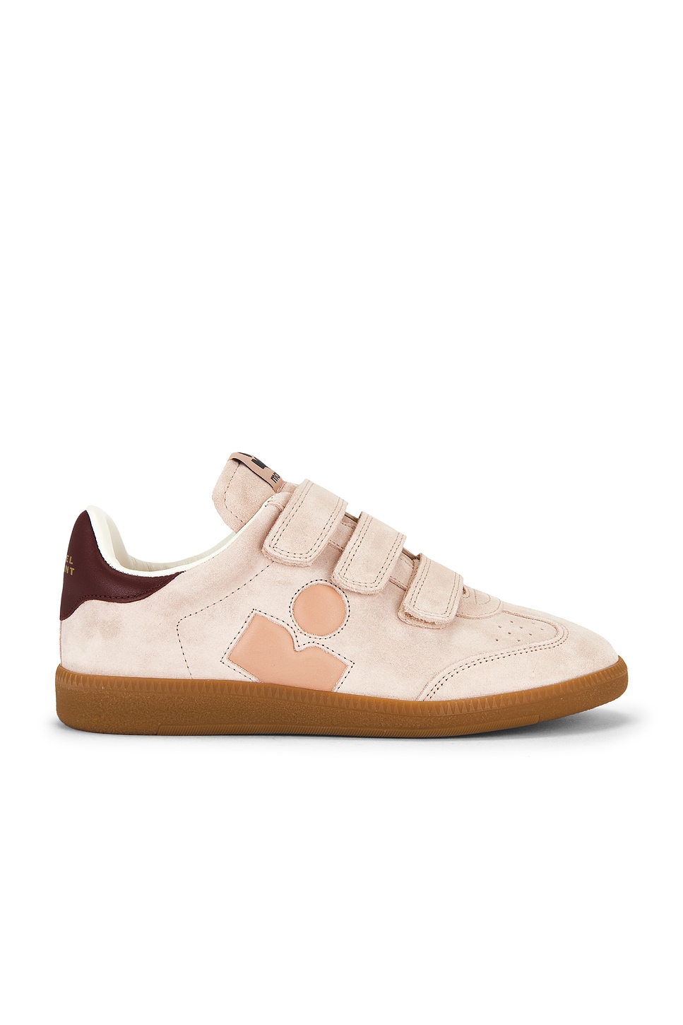 Isabel Marant Beth Sneaker in Pale Pink & Peach | REVOLVE