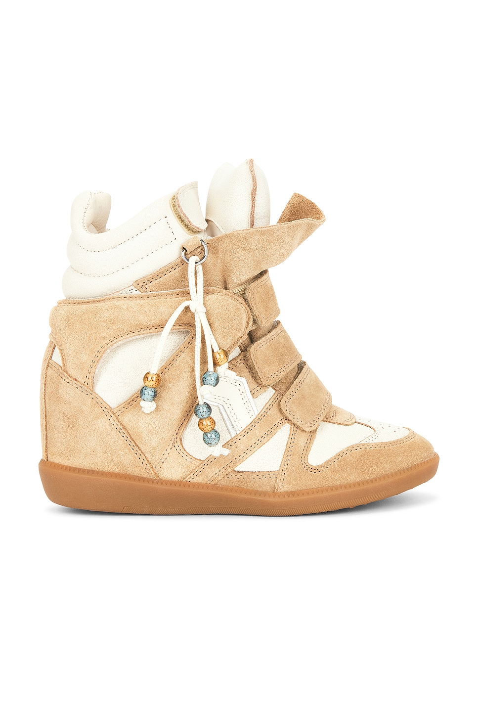 靴 Isabel Marant Bekett Isabel Marant BEKETT スニーカー - Beige & Chalk | REVOLVE