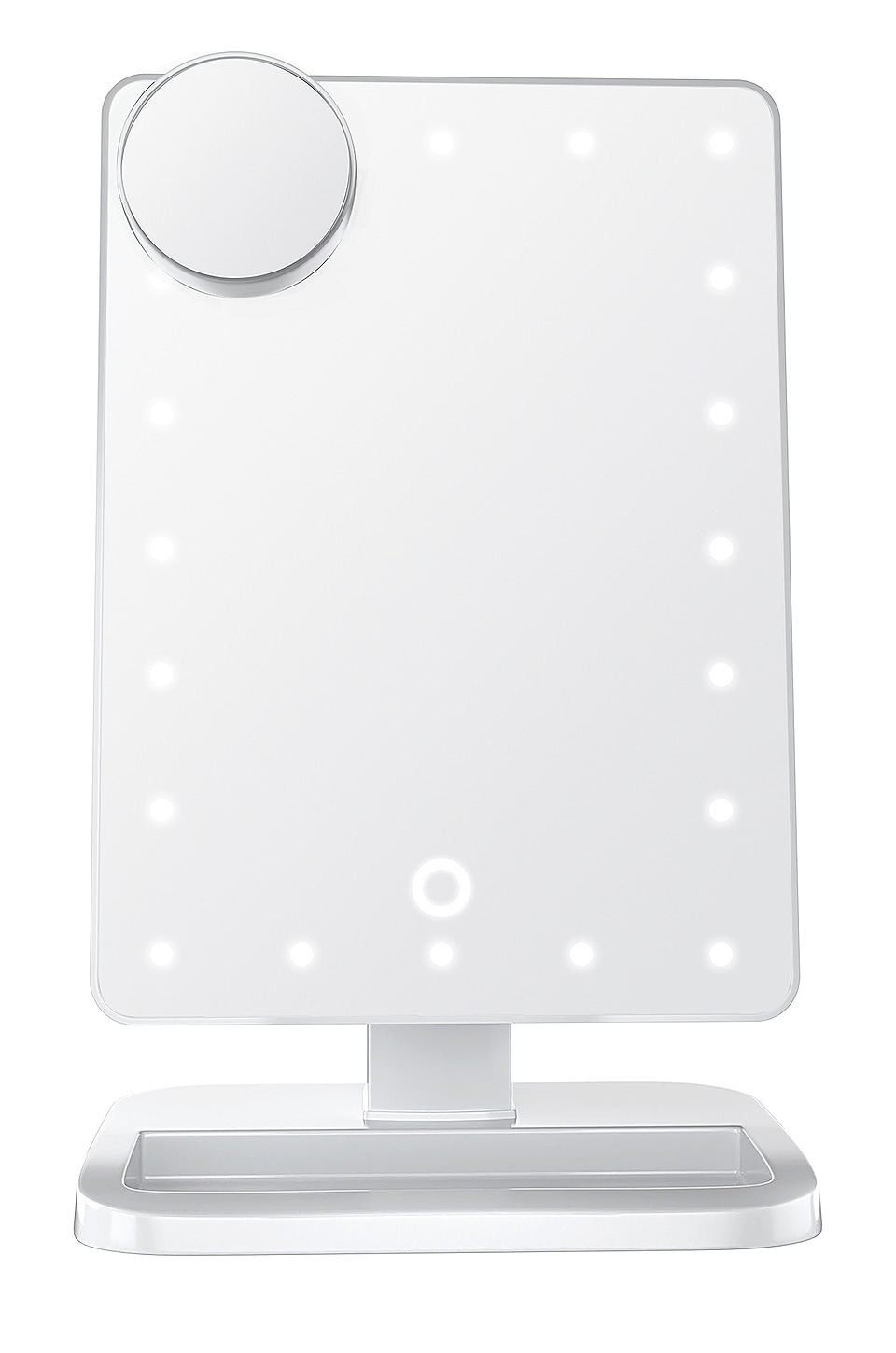 Impressions Vanity Touch Xl Dimmable Led Makeup Mirror With Bluetooth In White Revolve