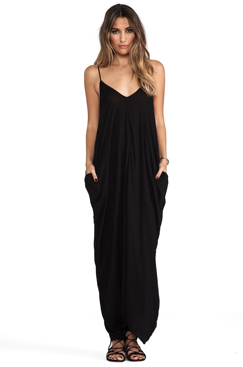 Indah Nala Maxi Dress in Black | REVOLVE