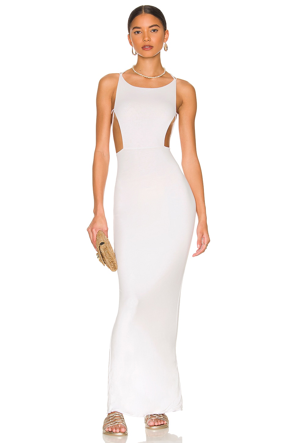 Indah Tamri Maxi String Back Dress thumbnail