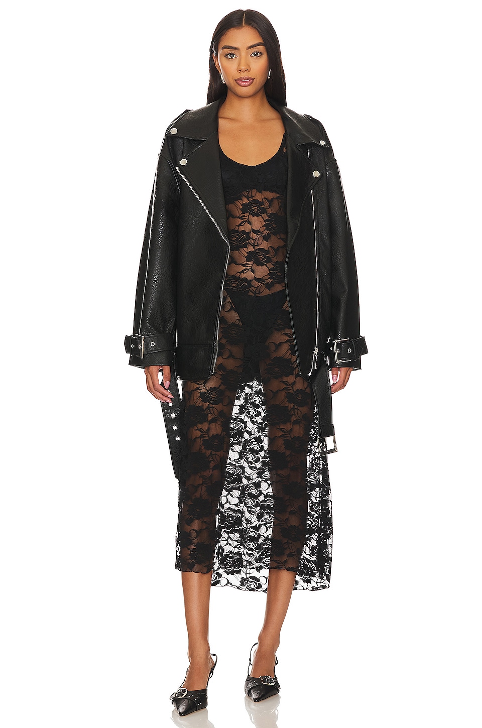 Amara Lace Midi Dress