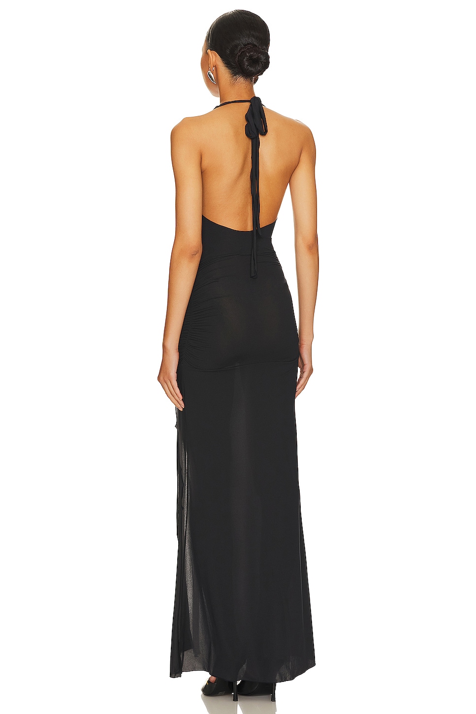 fit and flare halter neck dress Chic And Romantic Halter-Neck Lace Fit-And-Flare Wedding Dress