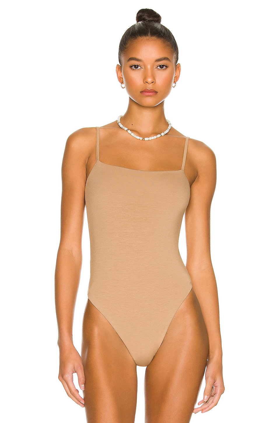 Indah Tiny Dancer Bodysuit in Mocha