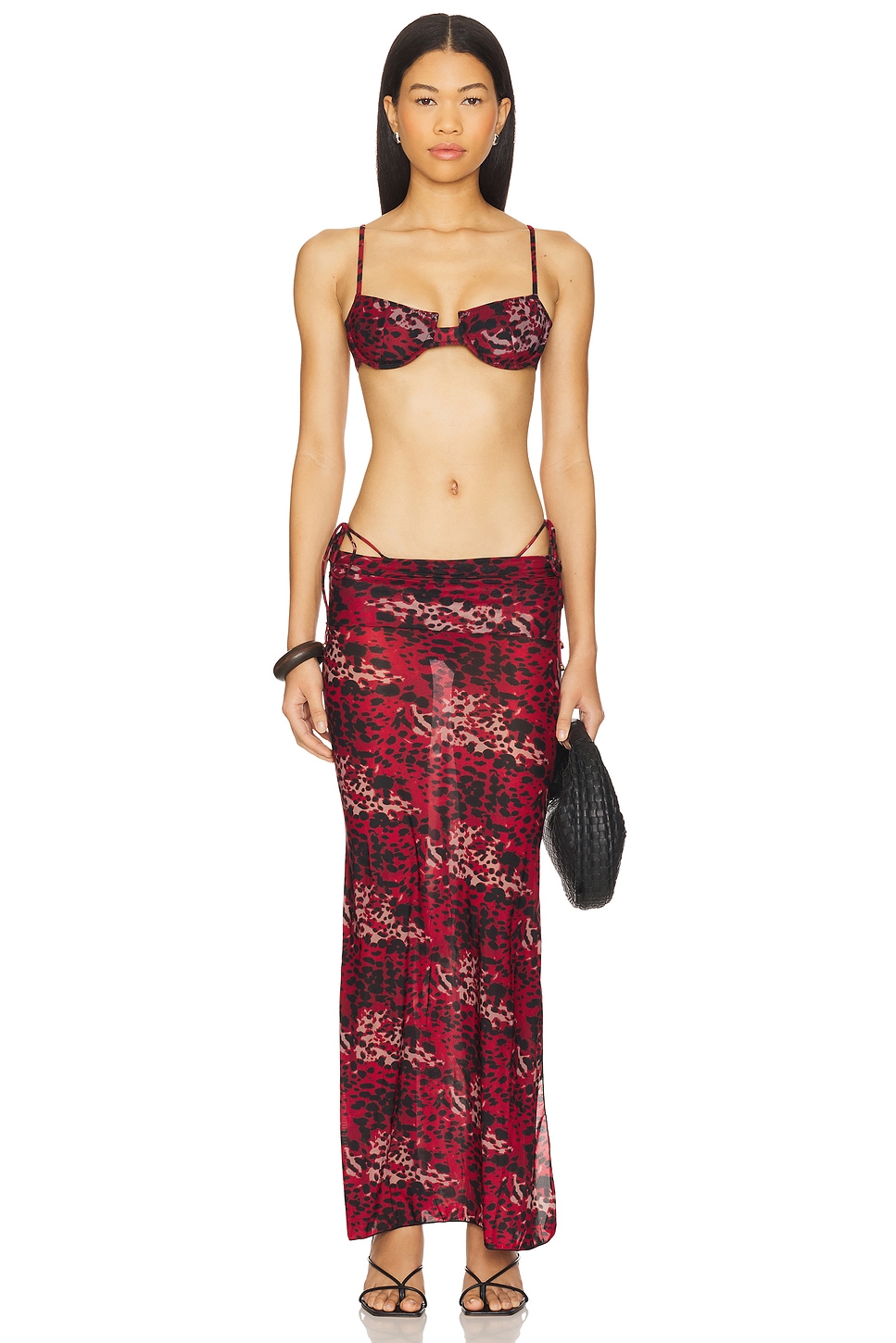 Tutti Printed Underwire Bikini Top