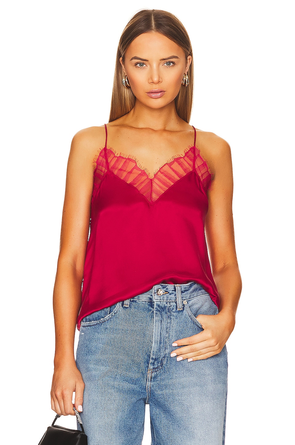 IRO Berwyn Top in Red | REVOLVE