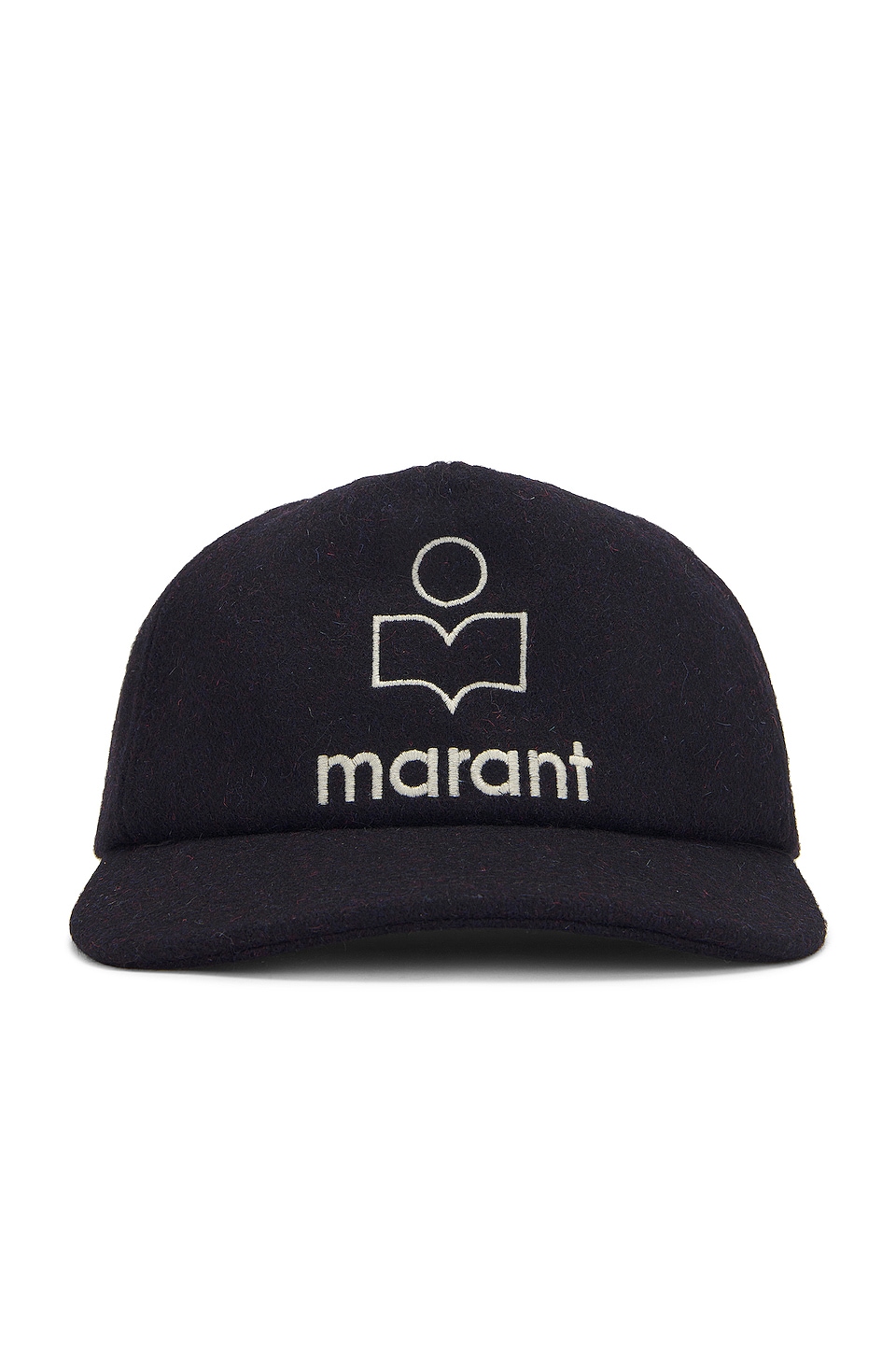 Isabel Marant Tyronh Wooly Cap in Midnight