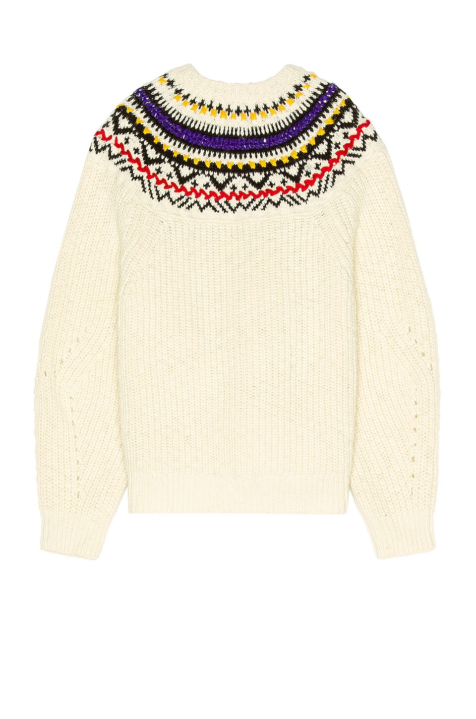 Isabel Marant Gillen Winter Sweater in Ecru