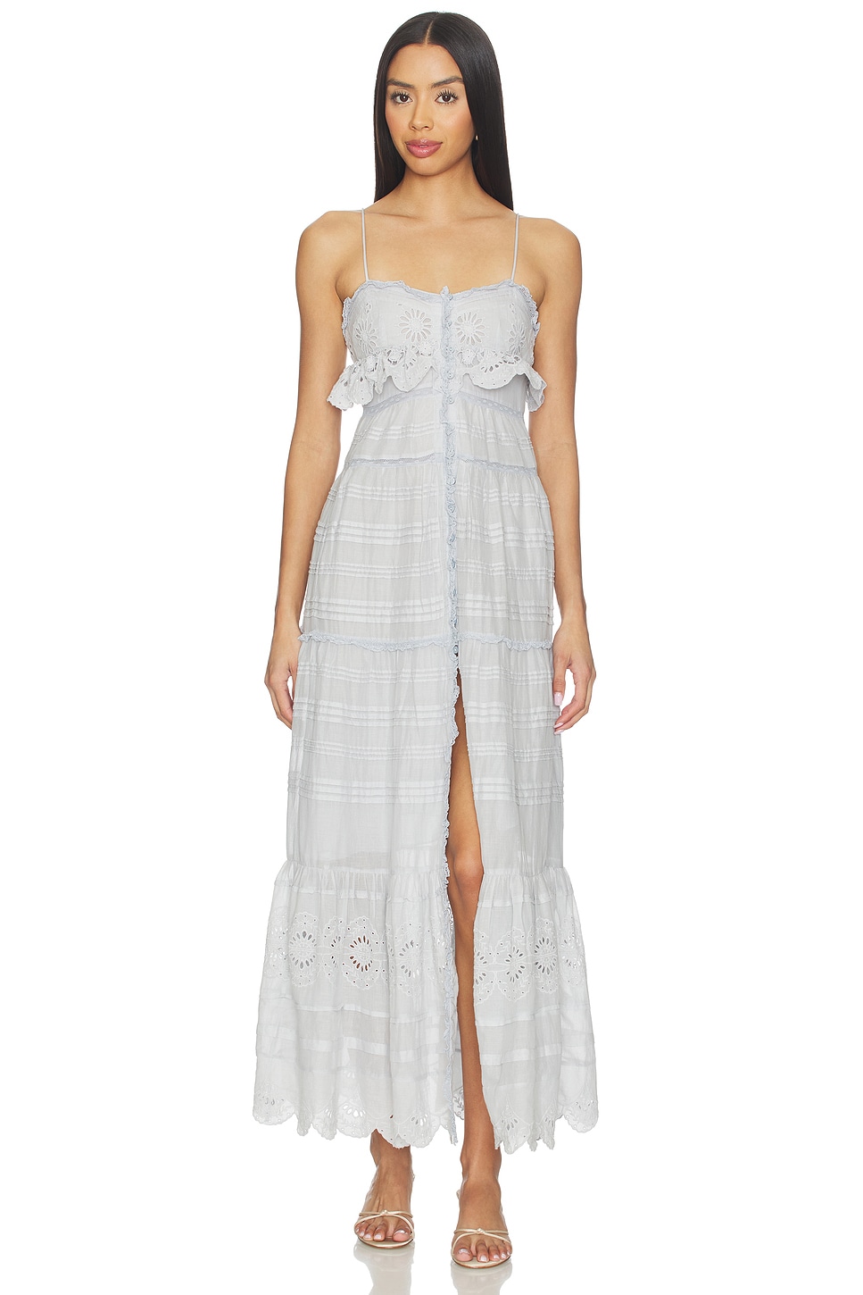 Isabel Marant Etoile Paule Dress in Light Blue | REVOLVE