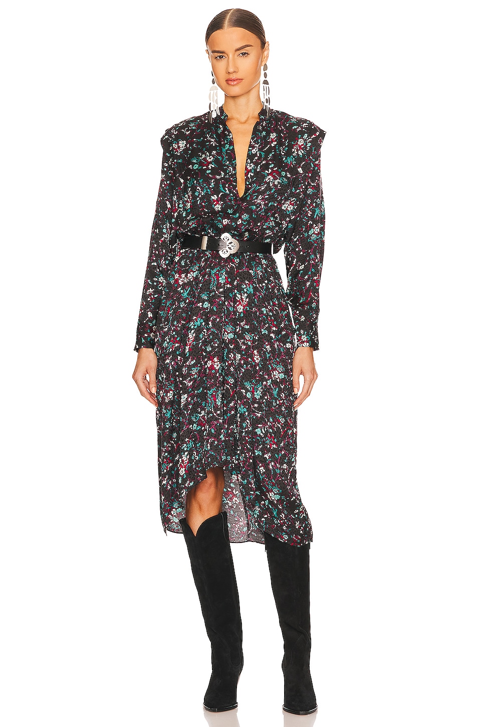rygrad Sydøst vinter Isabel Marant Etoile Okleya Dress in BLACK | REVOLVE
