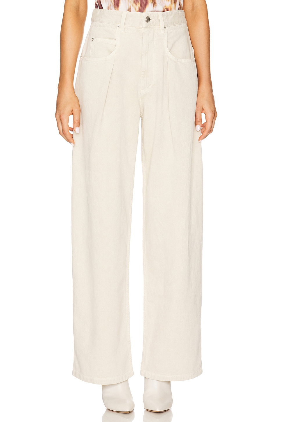Isabel Marant Etoile Rachelle Jeans in Ecru | REVOLVE