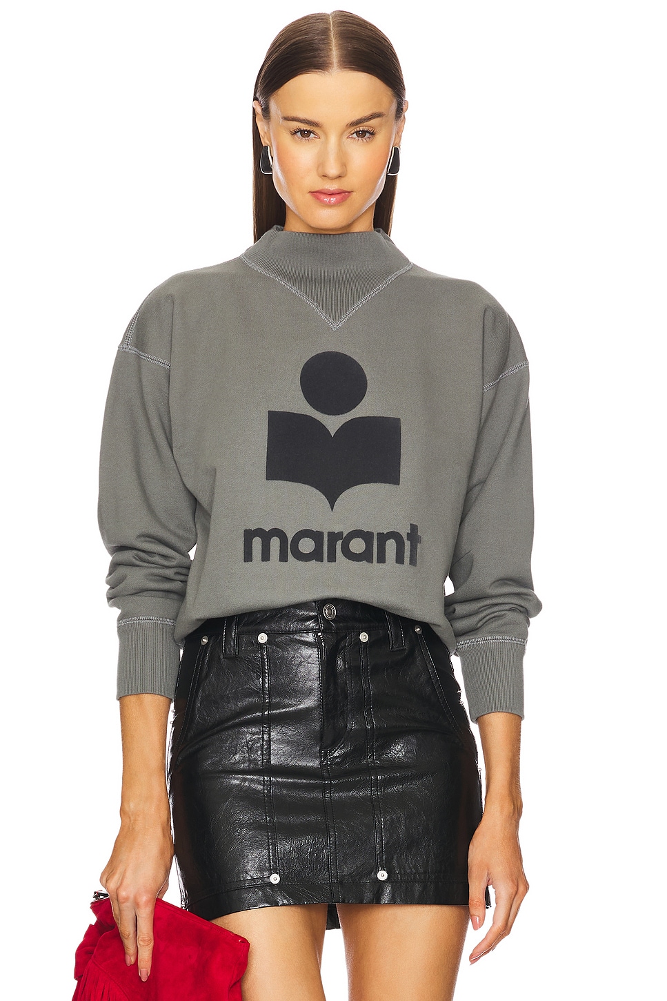 Isabel marant grey sweatshirt on sale