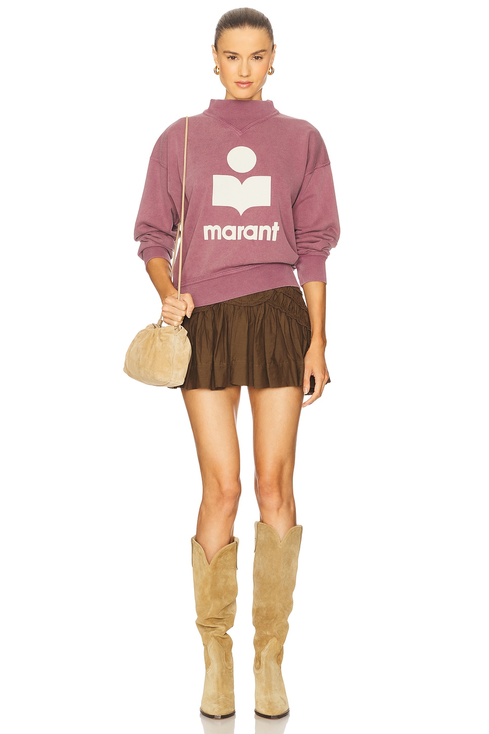 ISABEL MARANT MOBY SWEATSHIRT エクリュ　36 Moby Sweatshirt Woman ecru | ISABEL MARANT Official online store