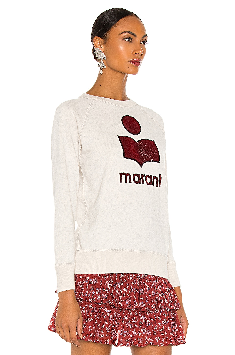 Isabel Marant Etoile Milly Sweatshirt in Ecru | REVOLVE