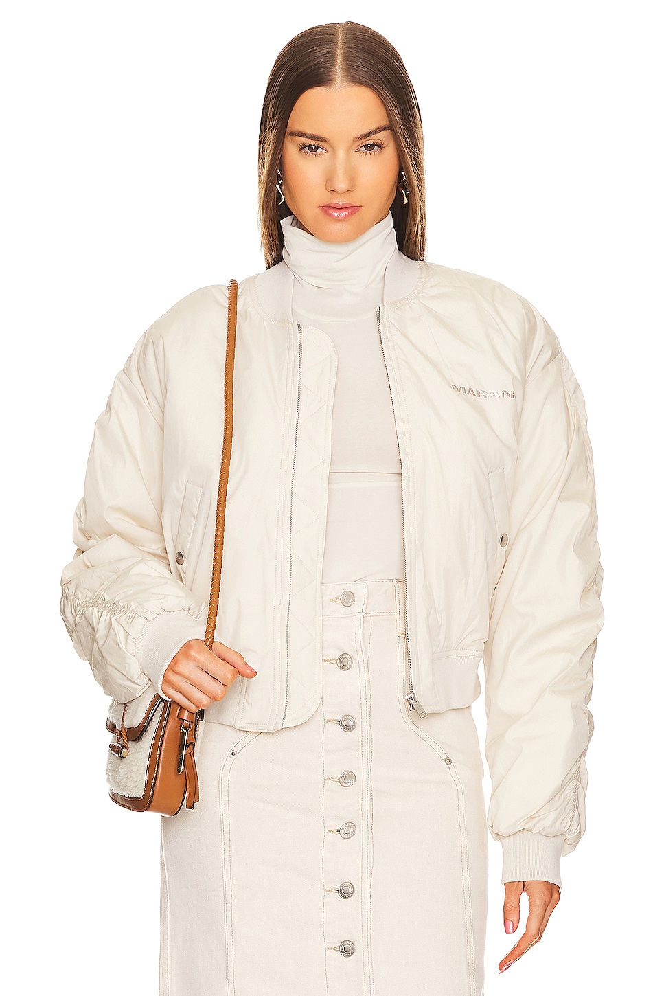 Toile isabel discount marant bomb jacket