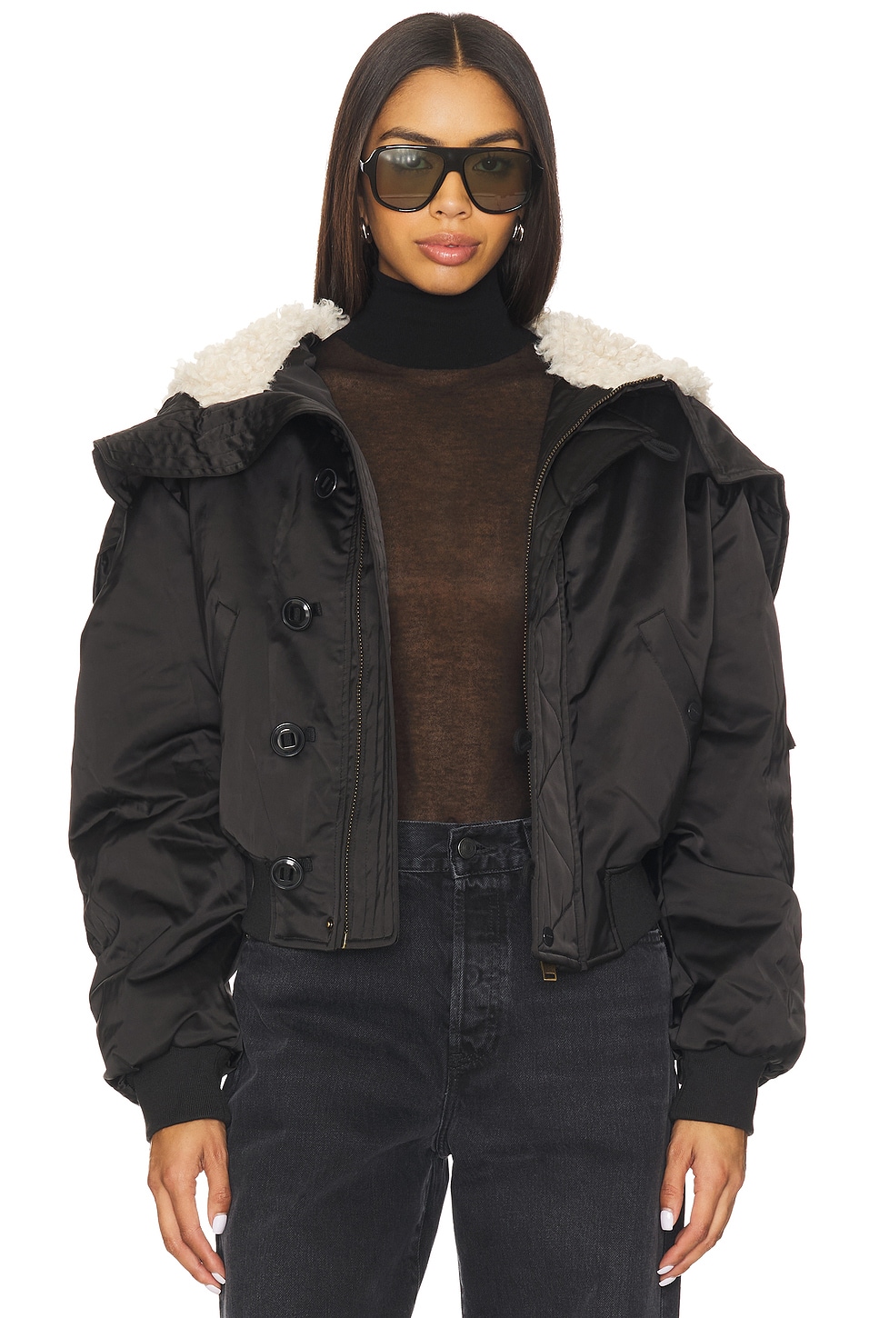 Isabel Marant Etoile Elisa Jacket in Black | REVOLVE