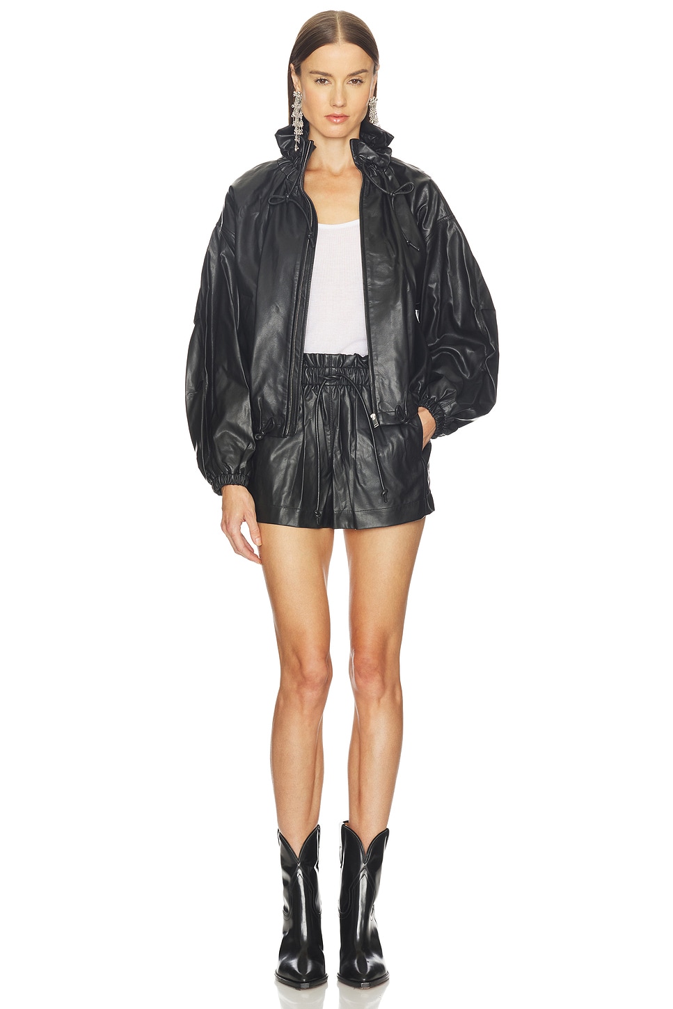 Isabel Marant Etoile Neela Jacket in Black | REVOLVE