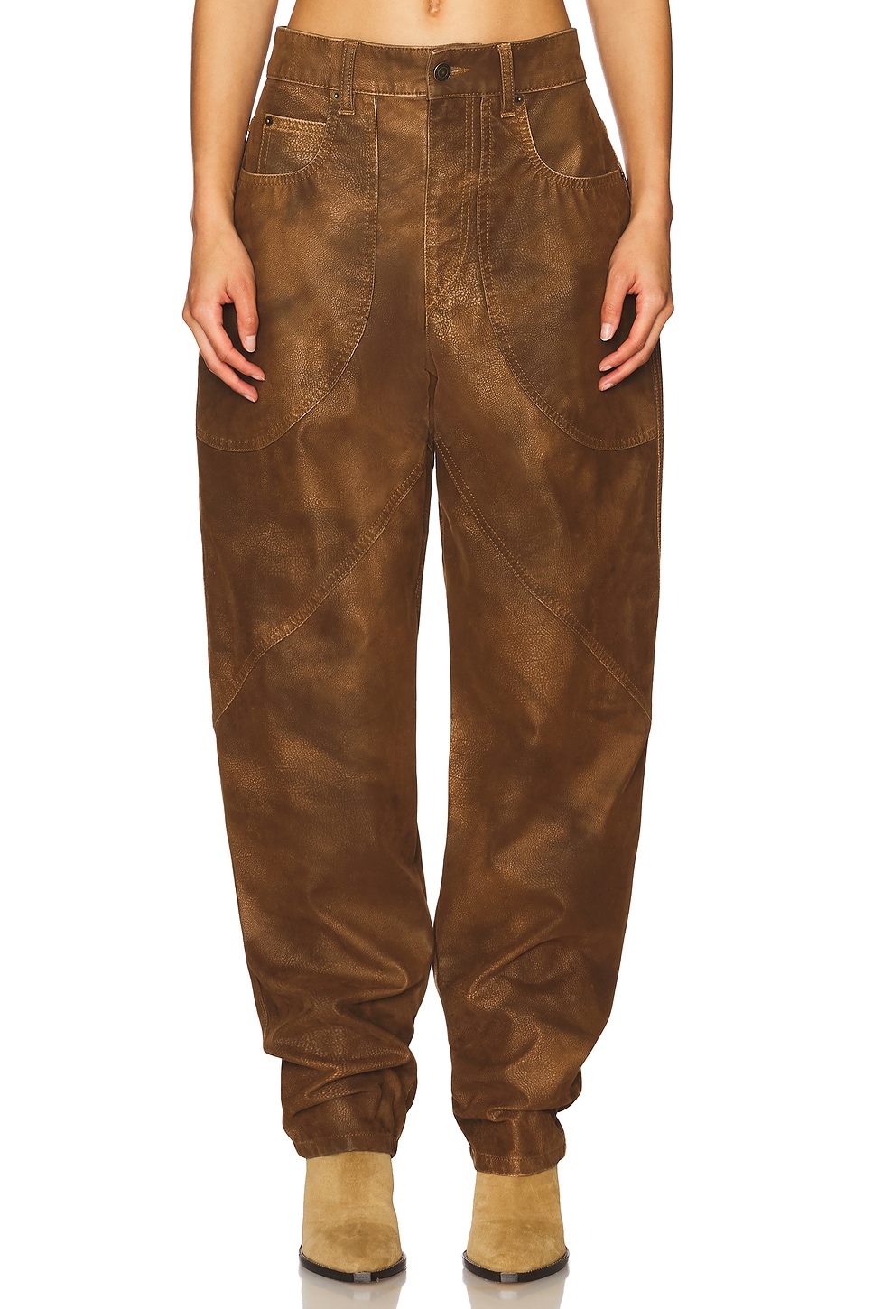 パンツ ISABEL MARANT ETOILE KELVINA PANTS Isabel Marant Etoile KELVINA パンツ - Tabacco | REVOLVE