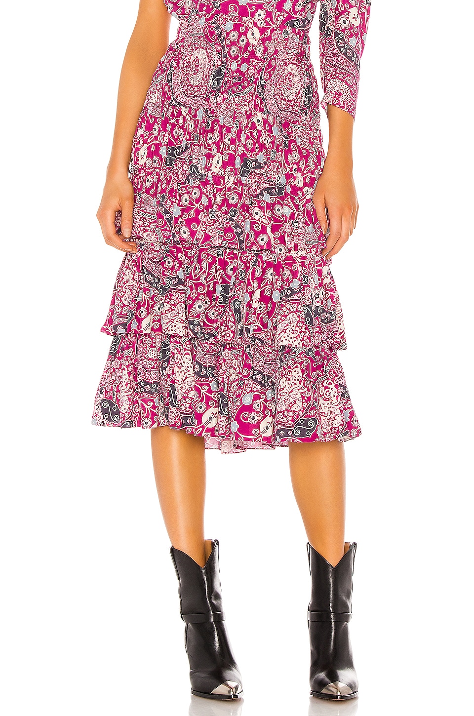 isabel marant etoile cencia skirt