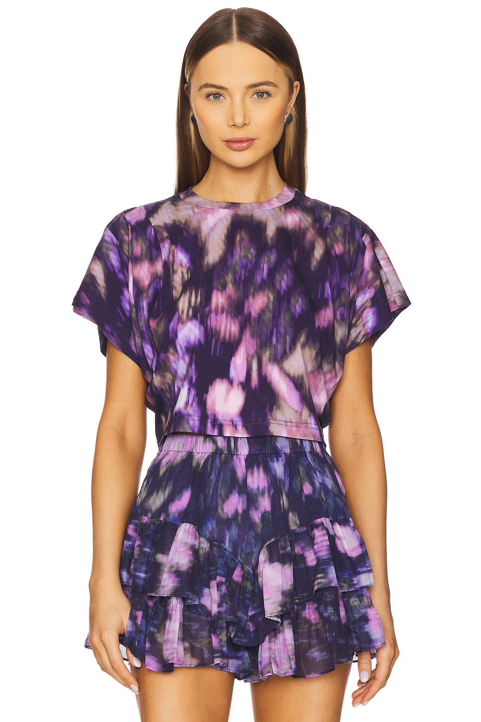 ISABEL MARANT ÉTOILE クロップド　花柄 イザベルマラン エトワール 花柄 クロップド丈 ブラウス SILVA