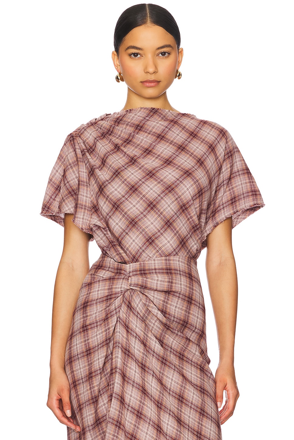 Isabel Marant Etoile Neyela Top in Rosewood | REVOLVE