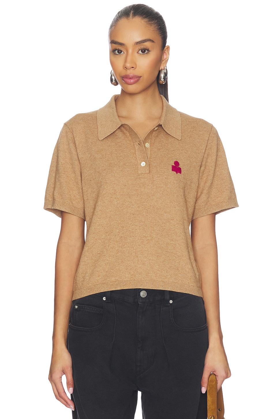 Isabel Marant Etoile ALTHEA トップ - Camel & Granita | REVOLVE