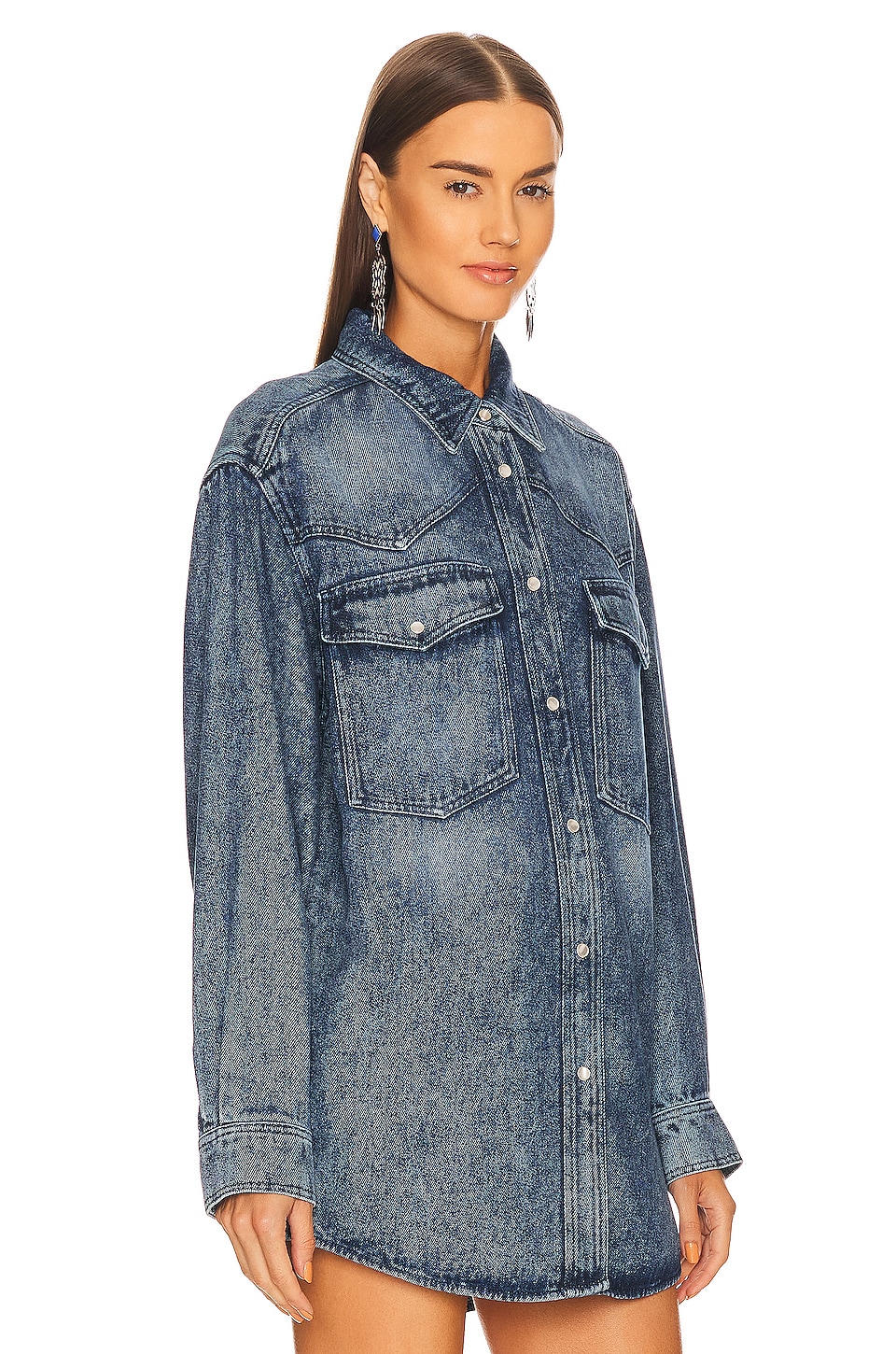 Isabel Marant Etoile Taniami Shirt in Blue