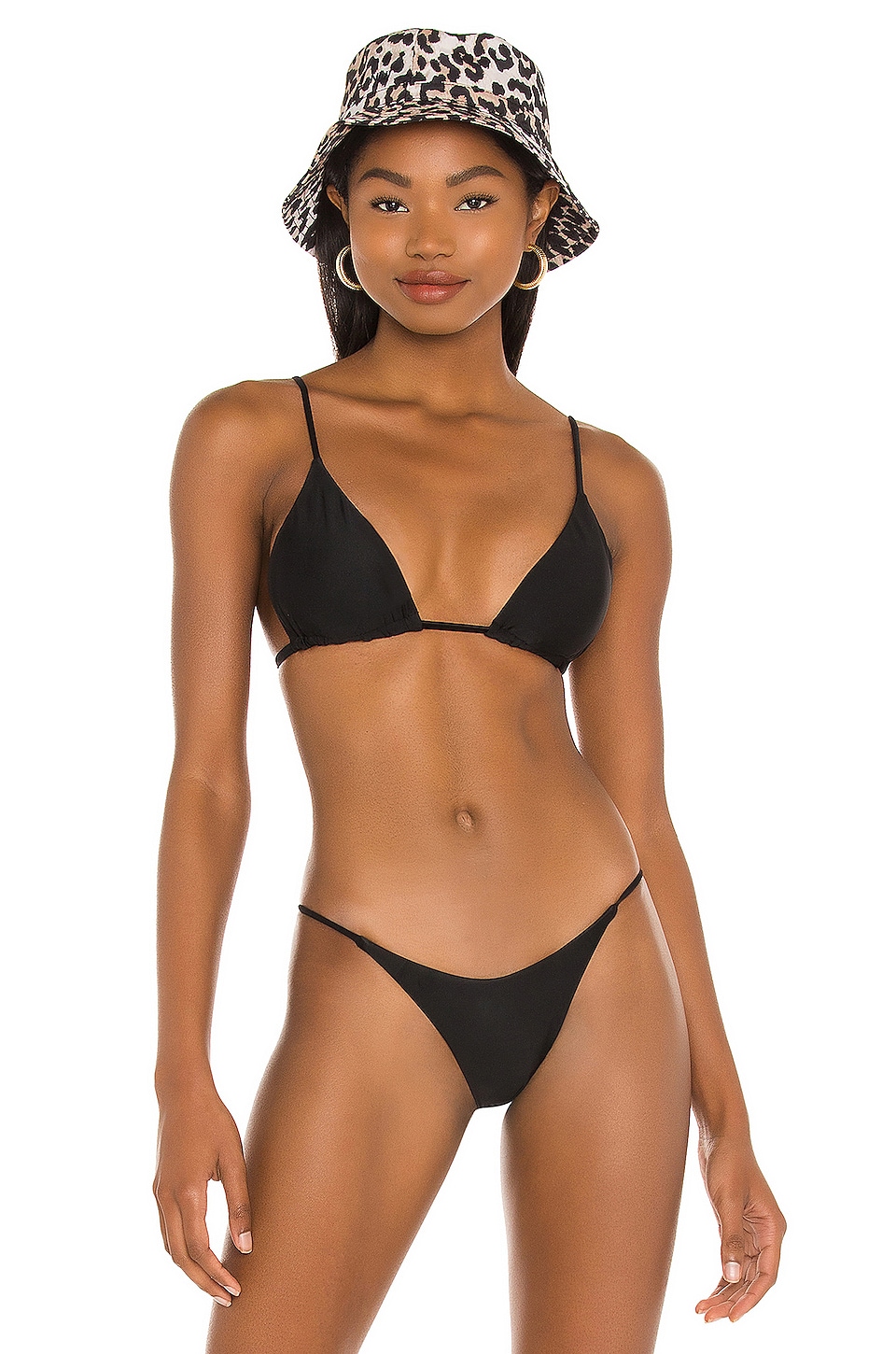 Sara Bikini Bottom in Black. Revolve Women Sport & Swimwear Swimwear Bikinis Thong Bikinis 