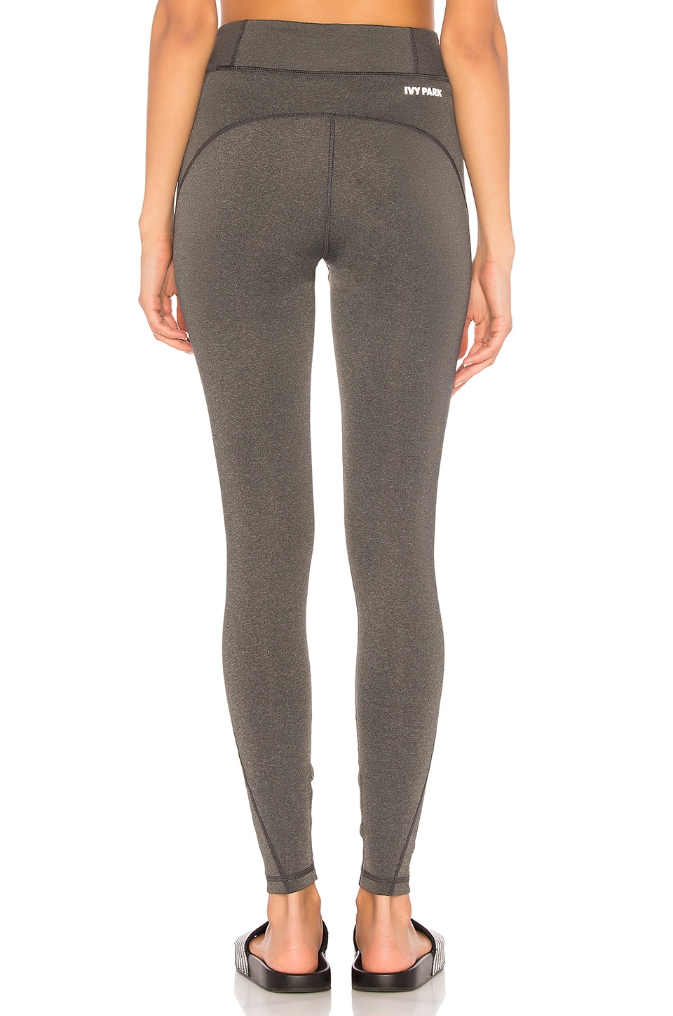 high rise grey leggings