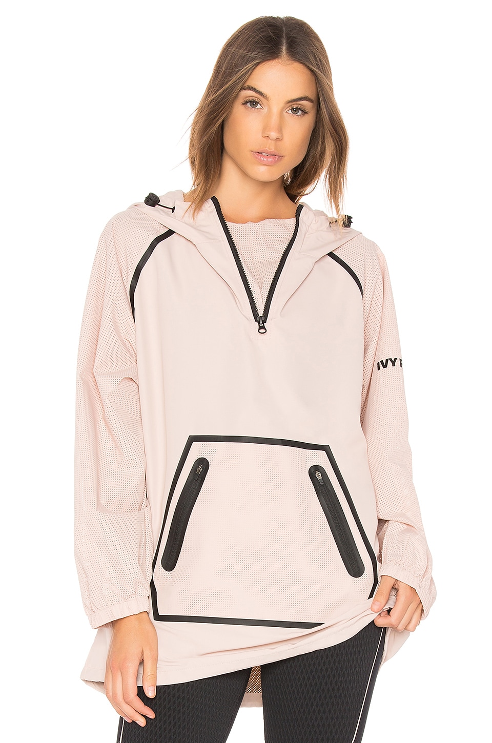 ivy park pink hoodie