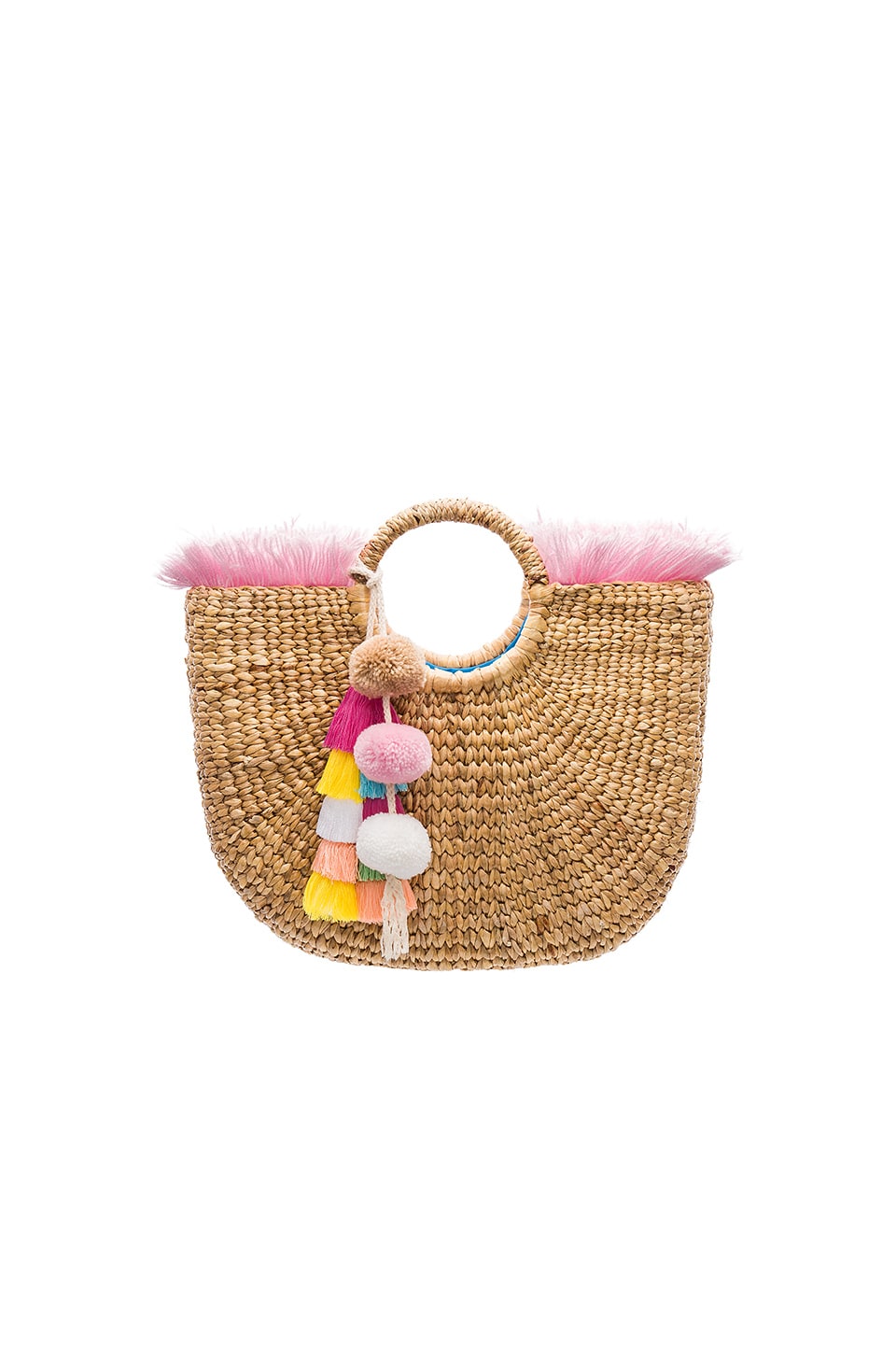 Round Fringe Tote