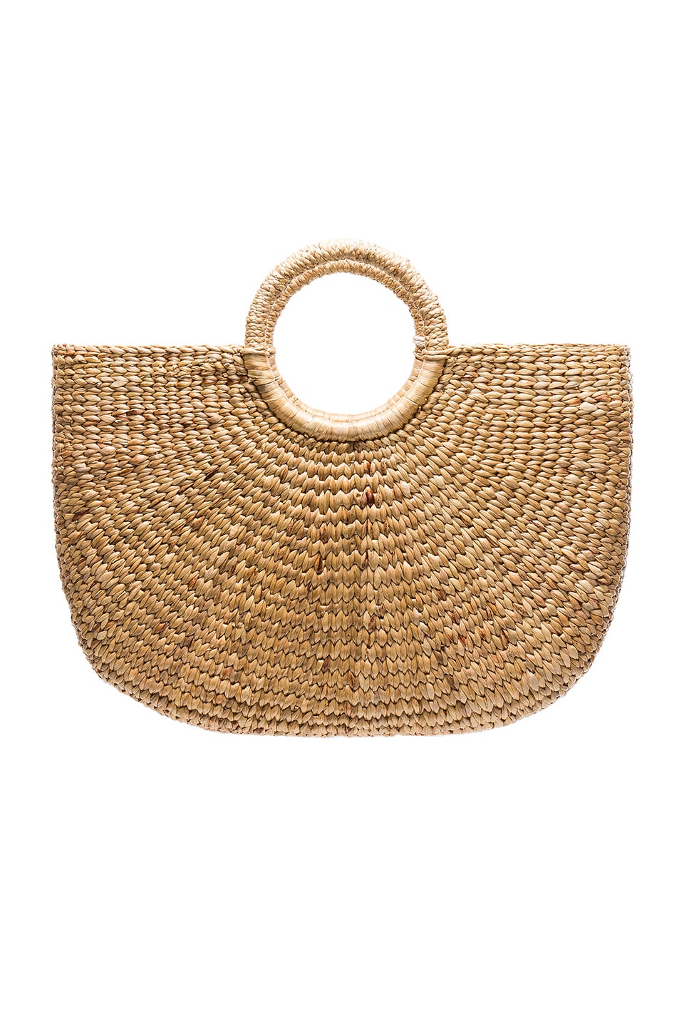 JADEtribe Large Basket Tote in White REVOLVE