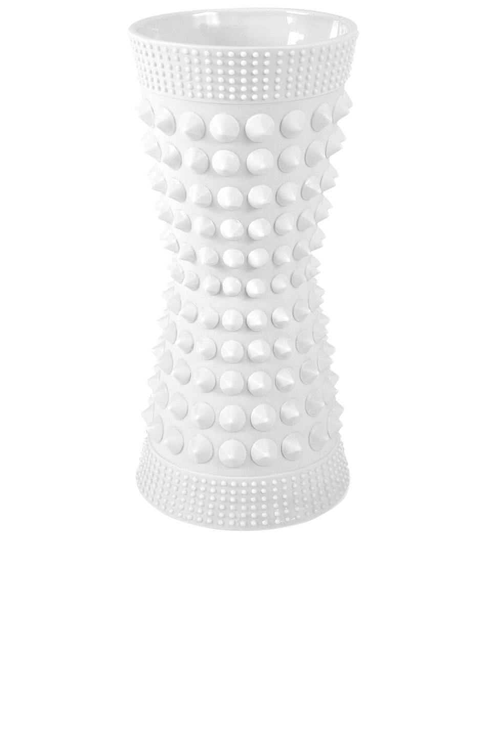 Jonathan Adler Charade Studded Taper Vase in White REVOLVE