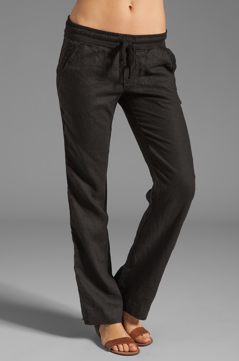 James Perse Tailored Linen Pant in 