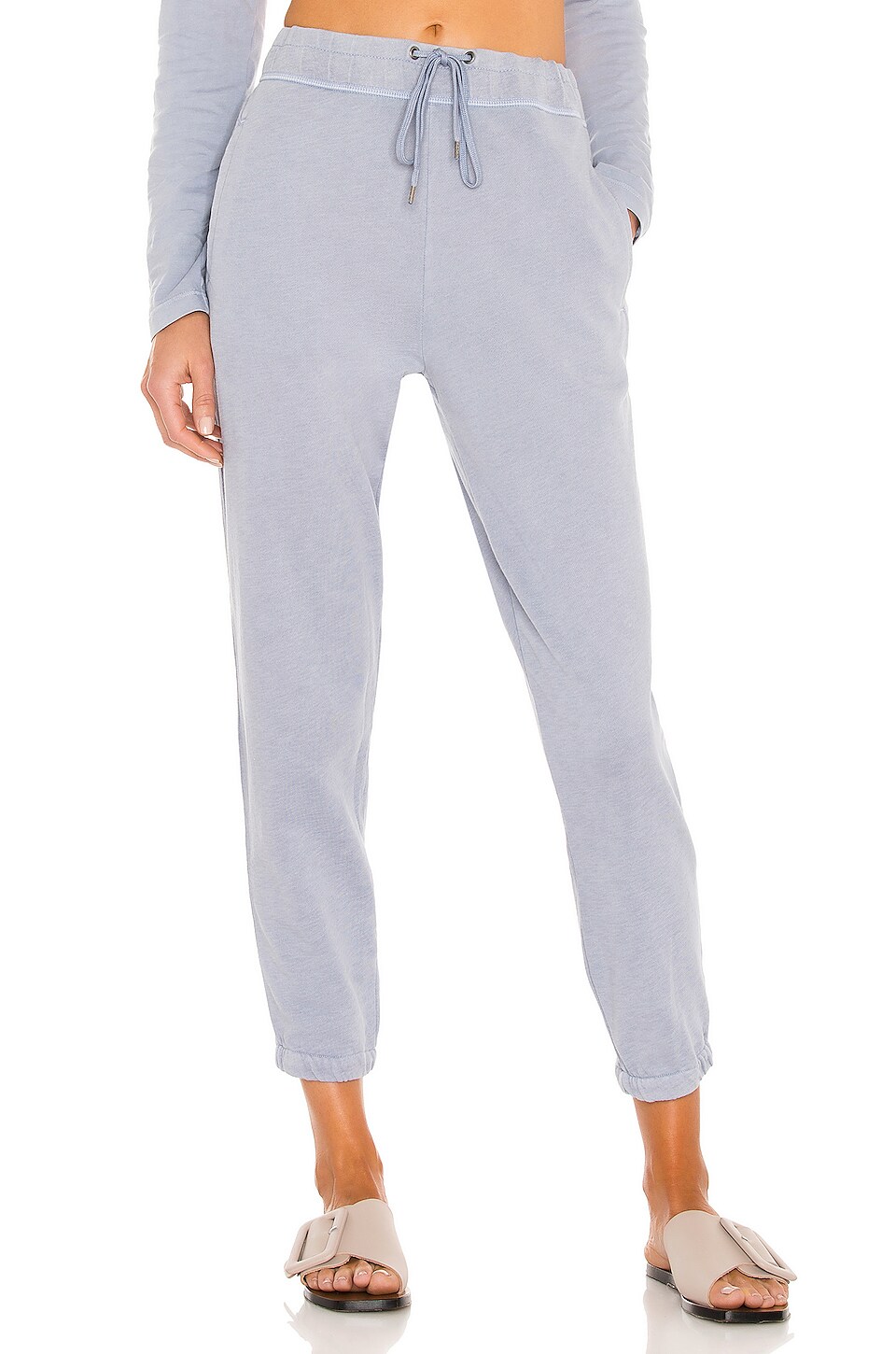 james perse fleece pull on sweatpants