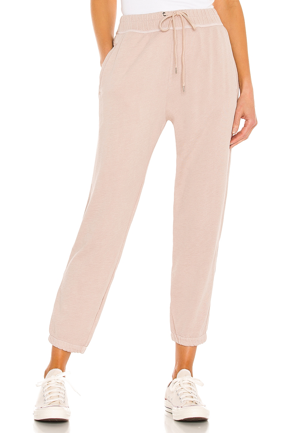 james perse fleece pull on sweatpants