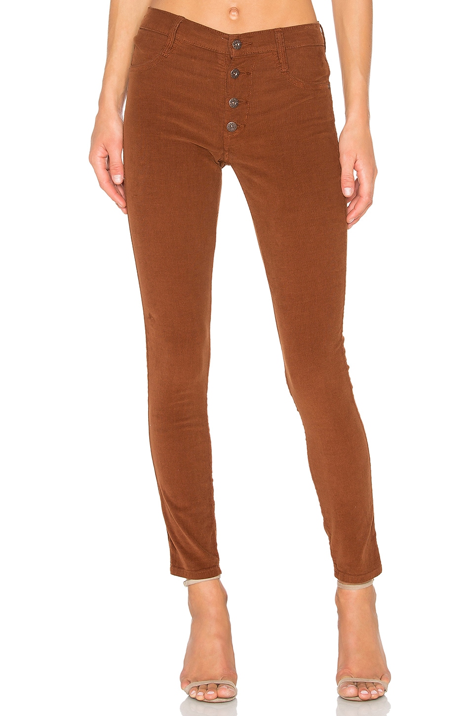 James Jeans High Class Corduroy Skinny In Classic Camel Revolve 8493