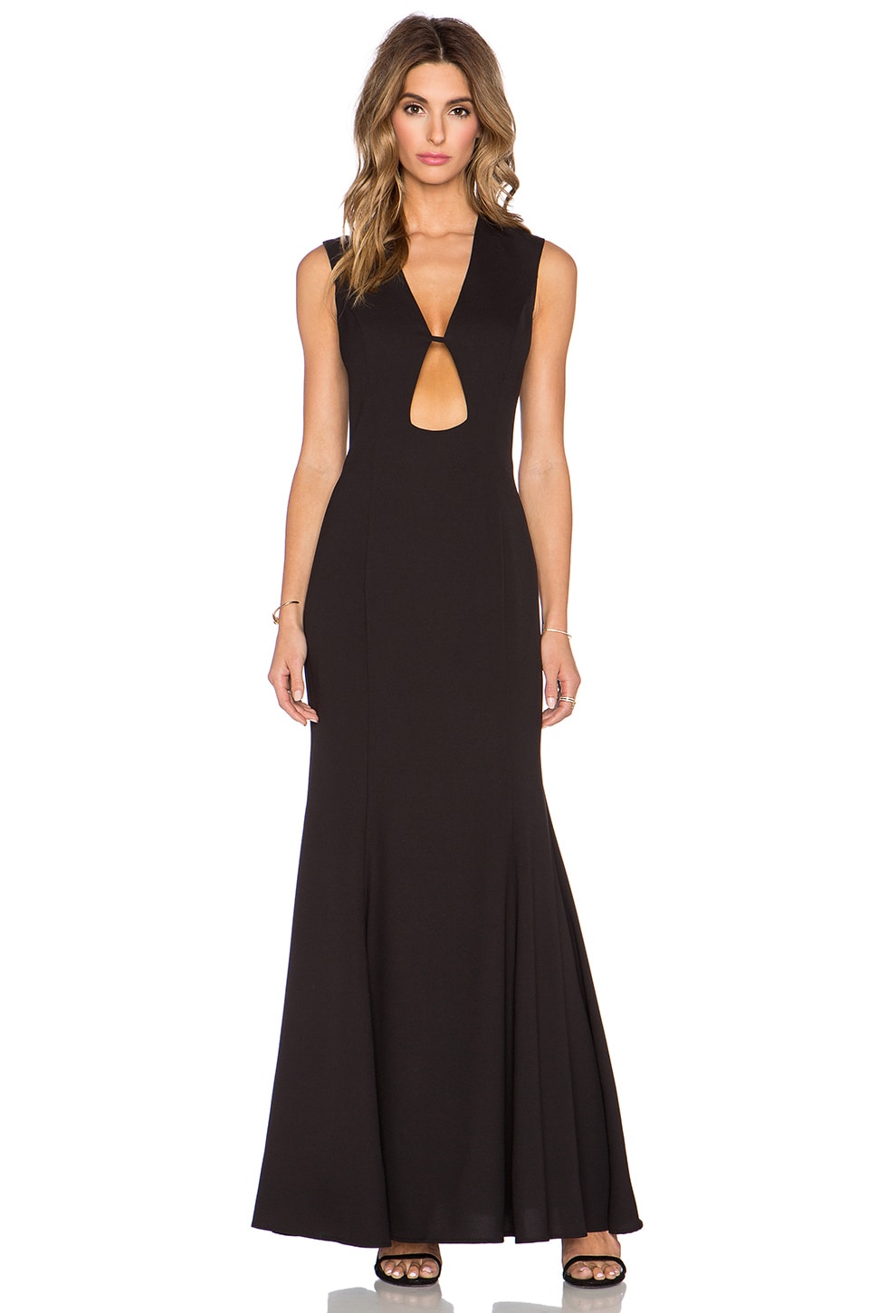 JARLO Cleo Maxi Dress in Black | REVOLVE