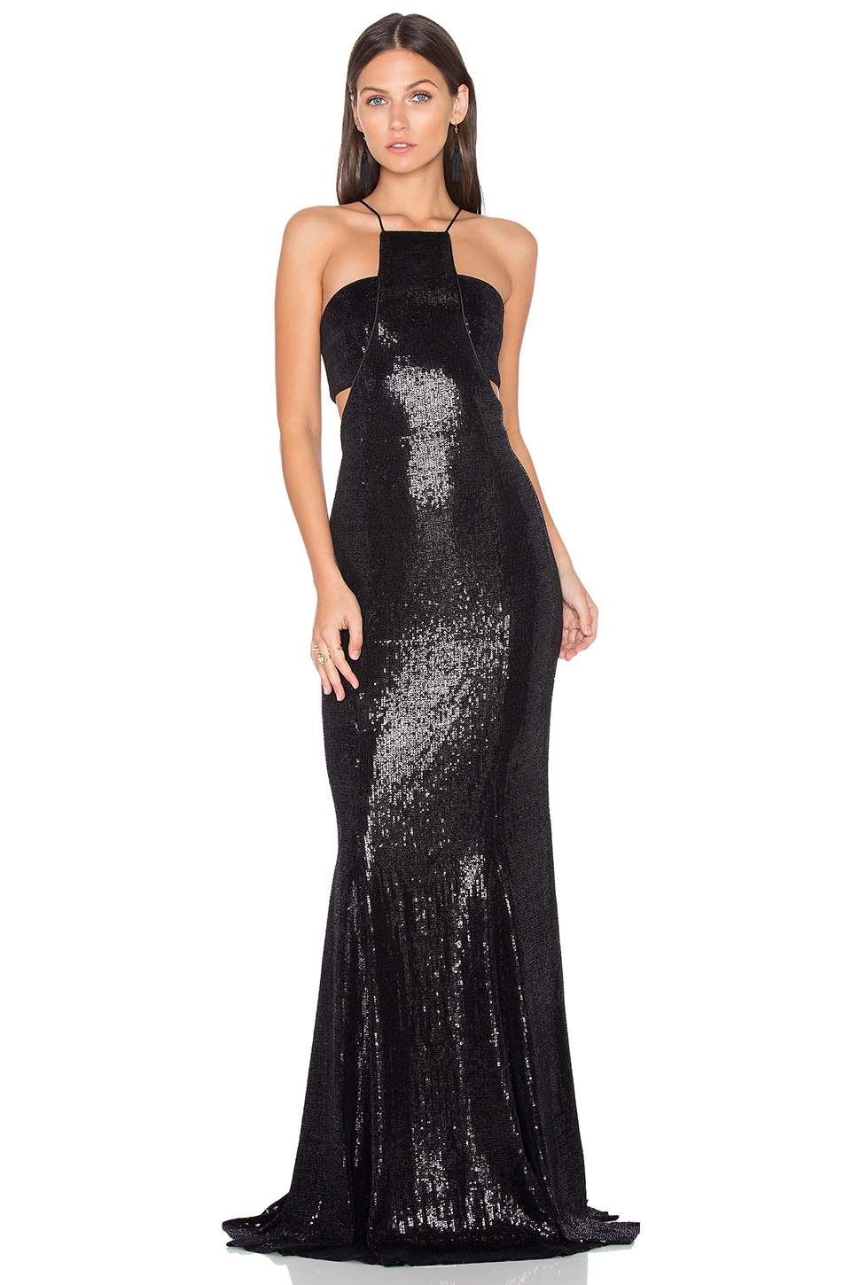 stella cut out gown nookie