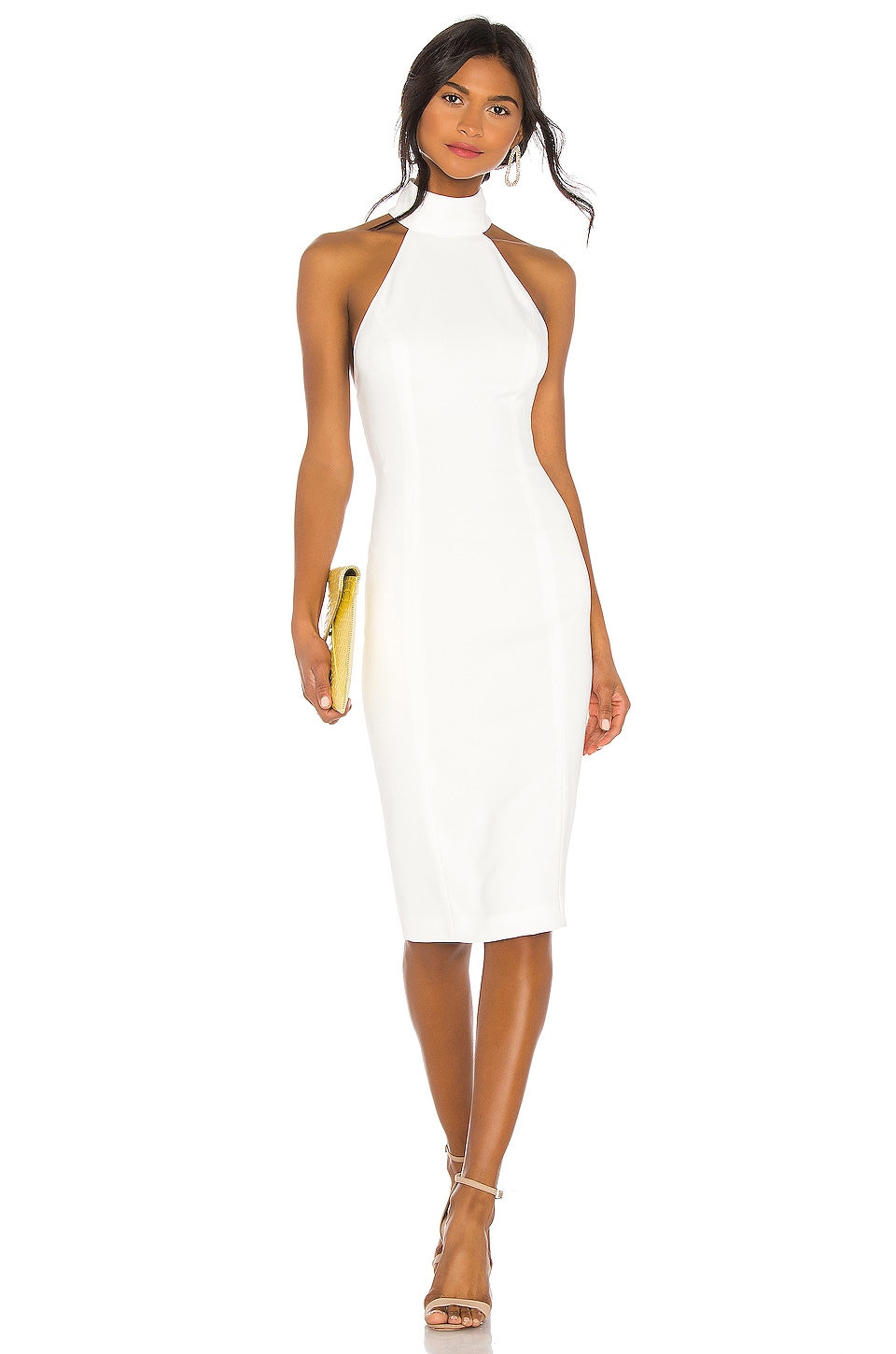 Jay Godfrey Soori Dress in Light Ivory